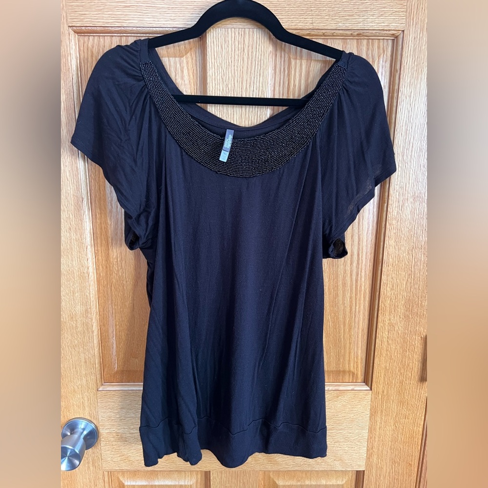 Charlotte Russe Black XL Top